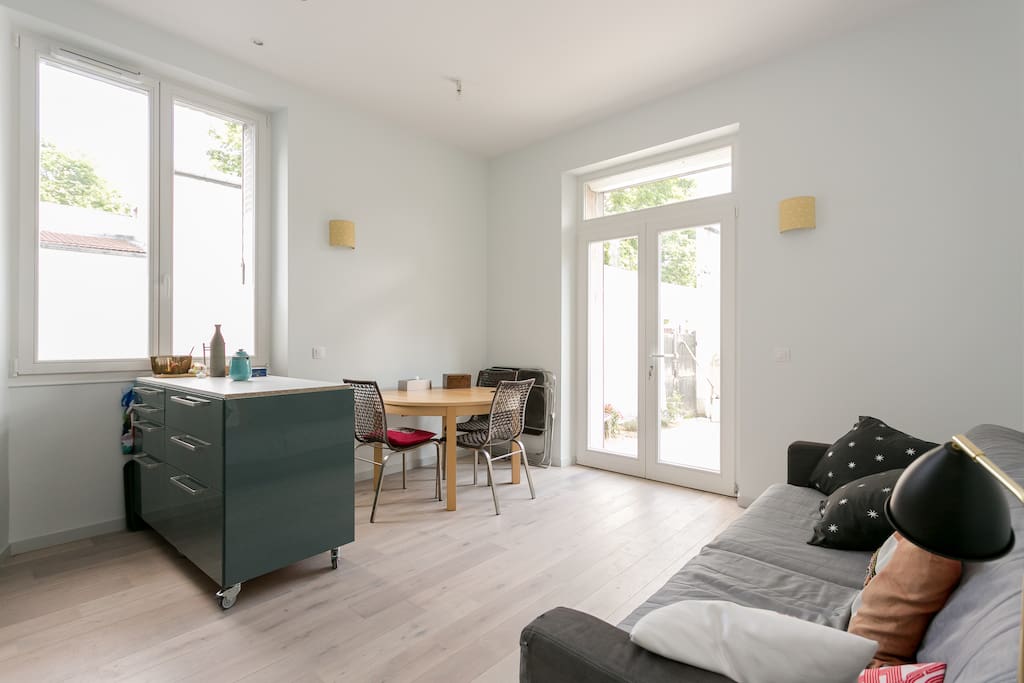bright living room