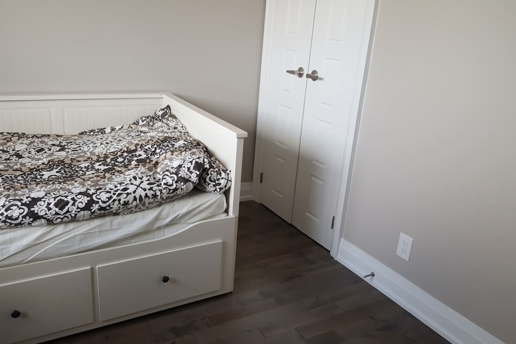Closet in bedroom