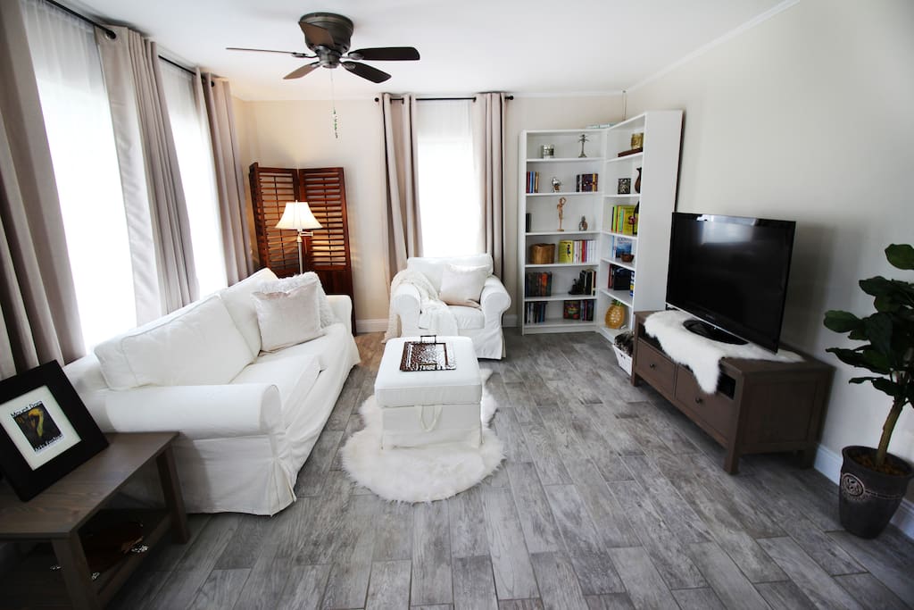 Warm and welcoming living space