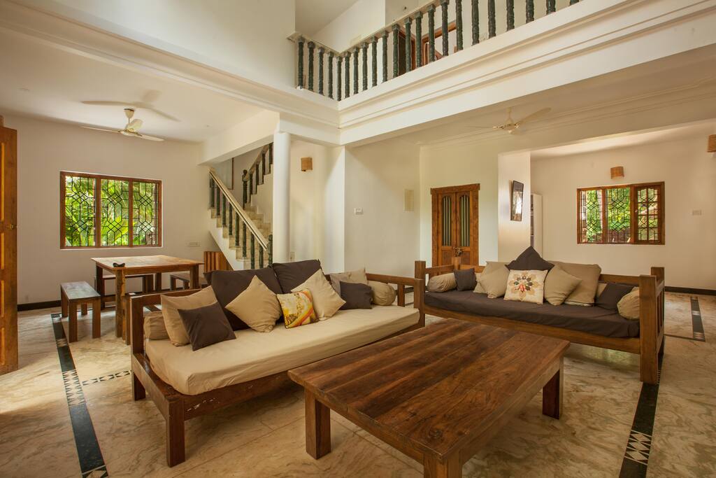 Jungle Villa Patnem / Talpona - Living Room