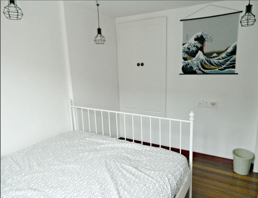 Your room with the closet