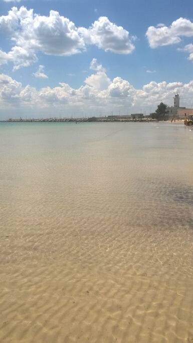 Spiaggia castello - manfredonia