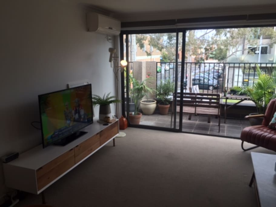 Living area leading onto balcony