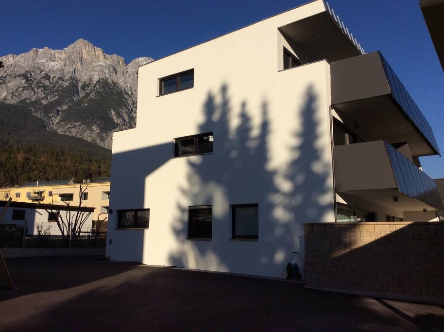 its the ground floor apartment