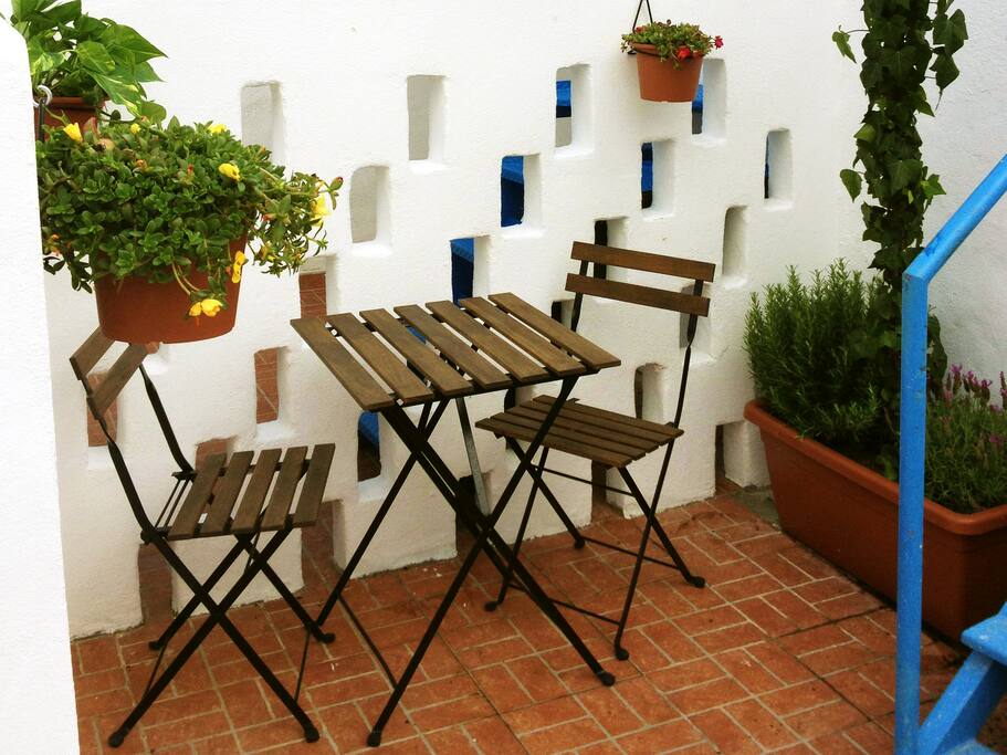 sunny terrasse
