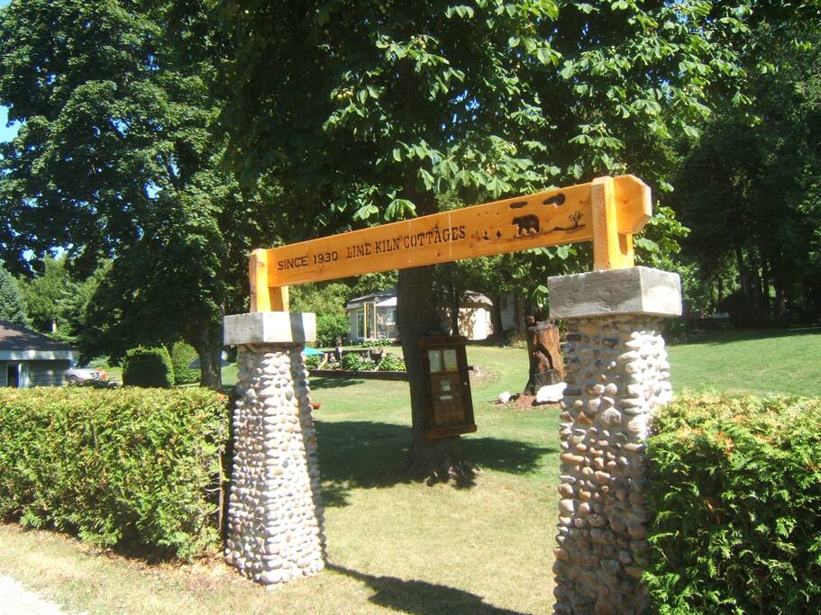 Come in and enjoy the spaces grounds.