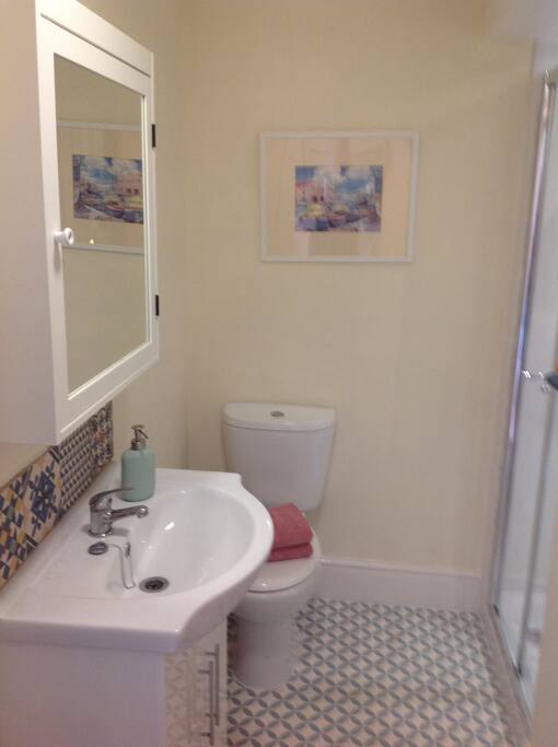 Bathroom, with shower cubicle