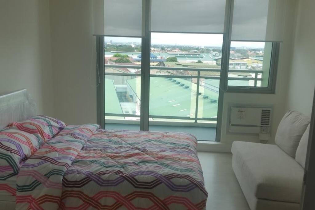 Bedroom with view of Balcony
