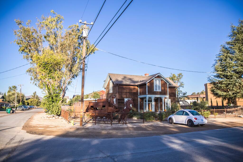 Our huge corner lot has plenty of private street parking