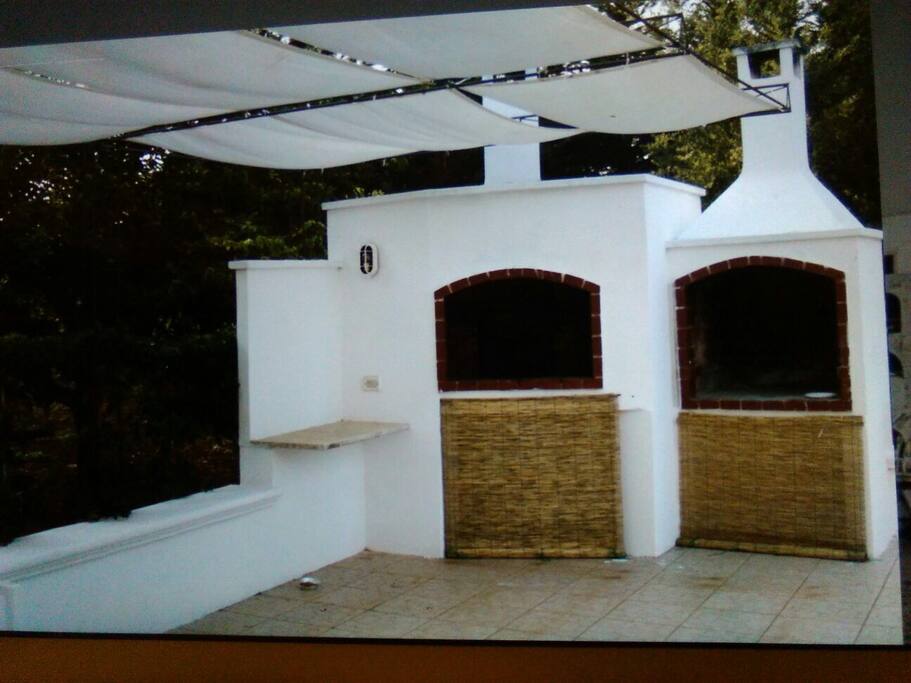 Forno a legna e barbecue