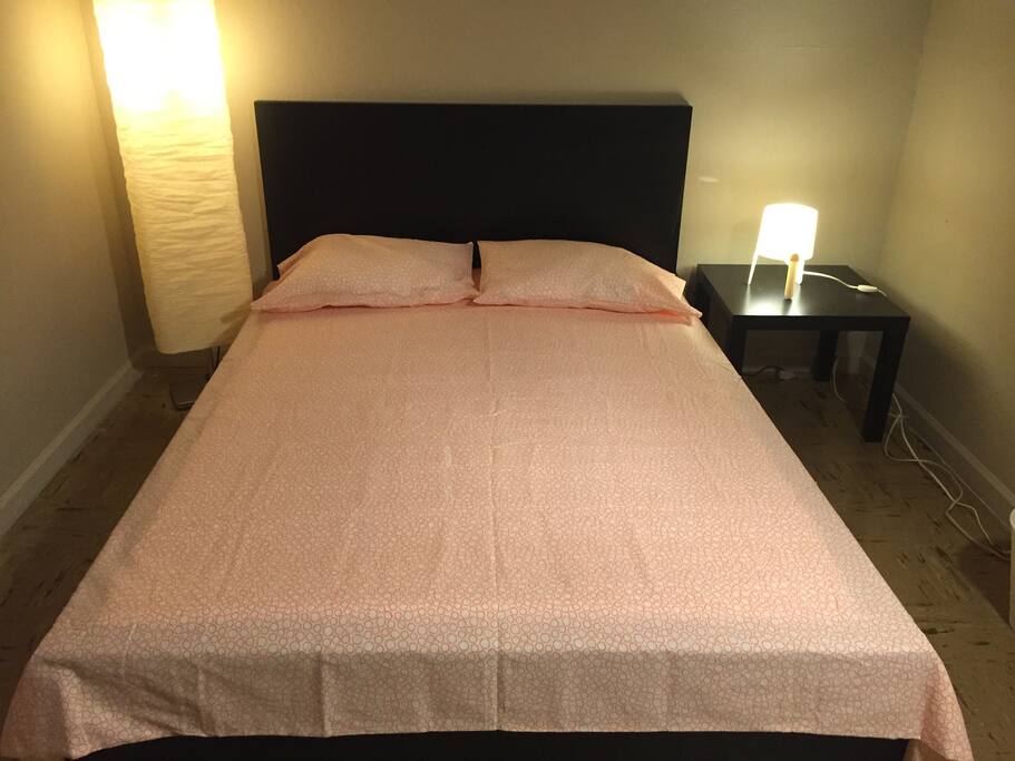 Private Bedroom C, Lower Level and has window (not shown) enters directly into the shared Rec Room w/ 2 Guest Sofa-beds