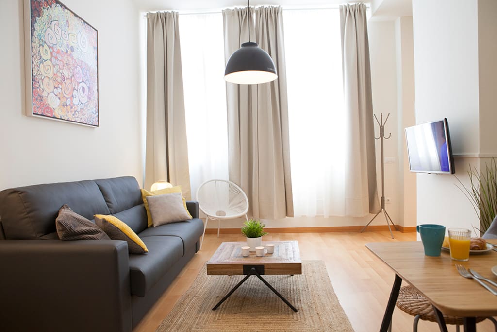 Vista general del salón/ Living room