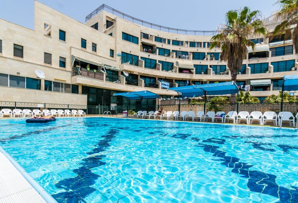 Large swimming pool