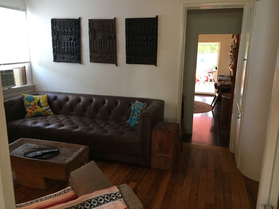 The Snug's a good place to watch TV.