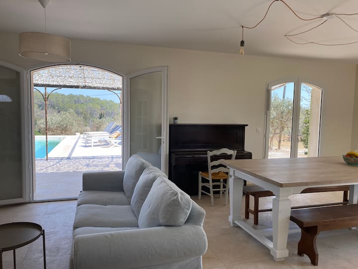 2 Maisons 2 Piscines 23 Pers - Sillans-la-Cascade