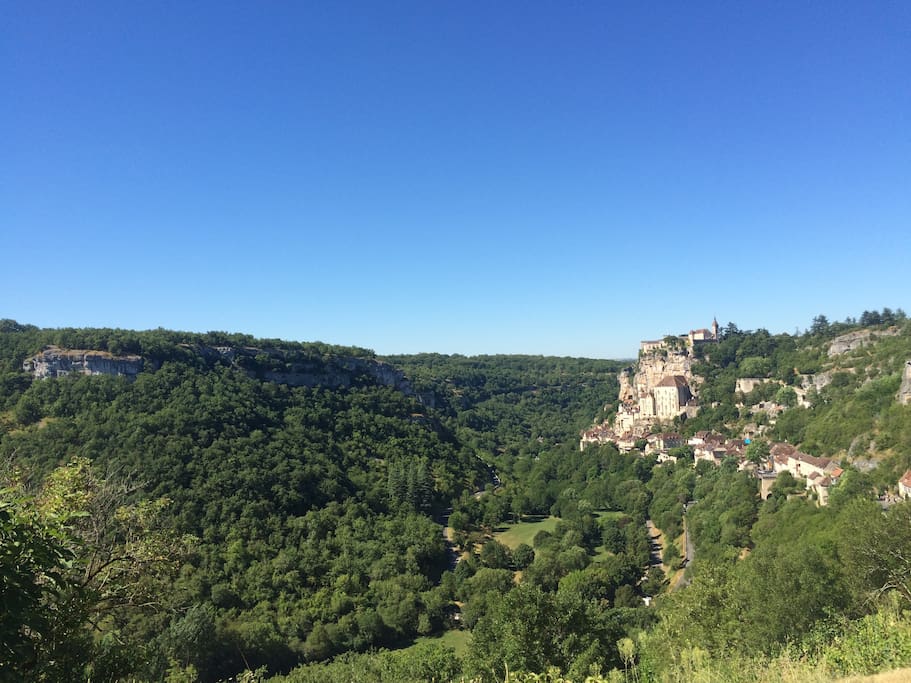 Incredible view from the back garden