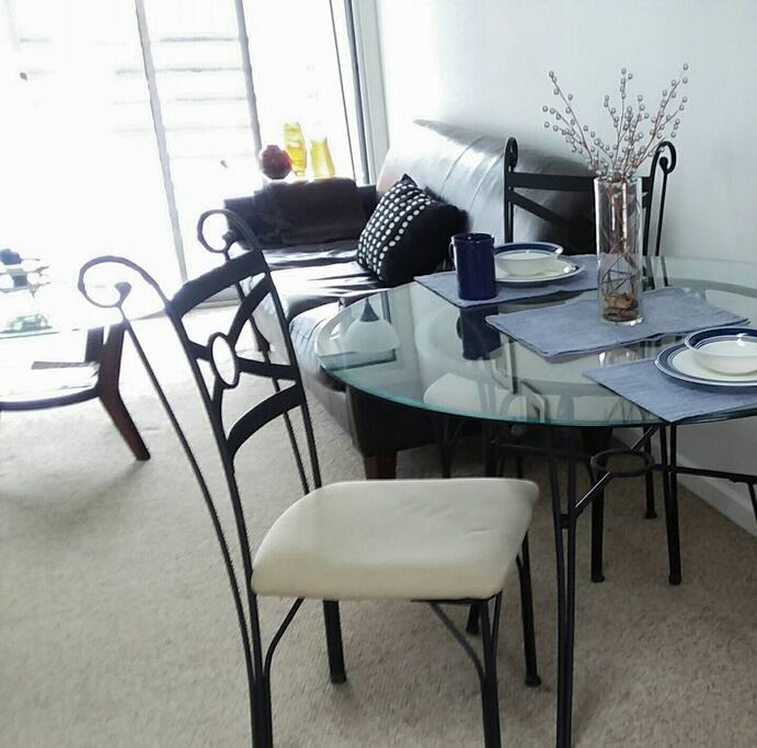 dining & living & sunshine