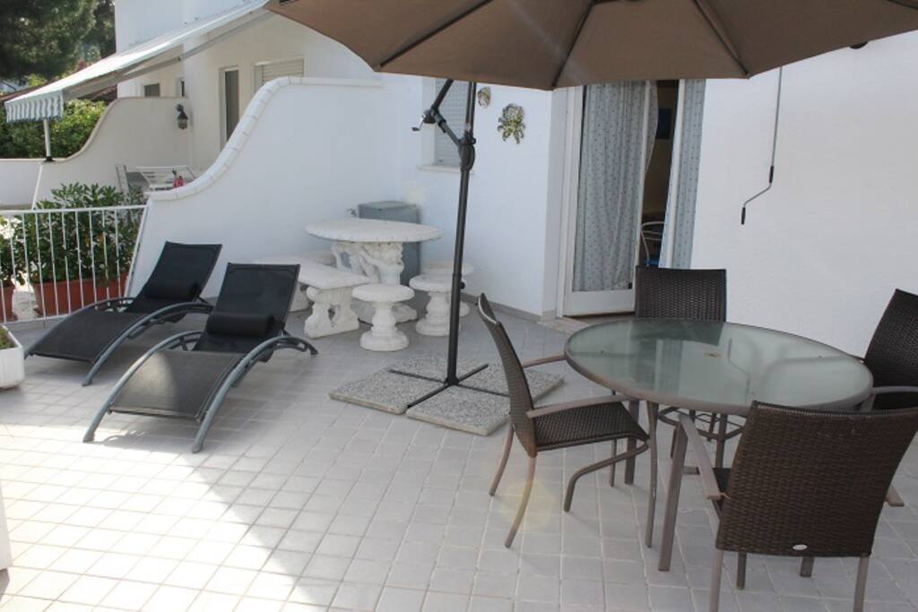 Terrazzo vista mare