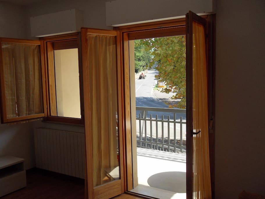 Soggiorno e terrazza