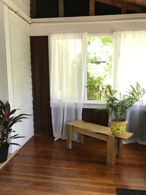 Enclosed front porch
