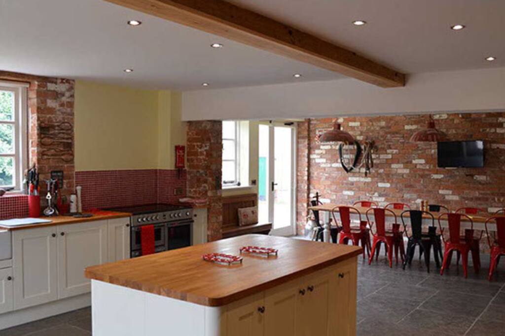 Kitchen and Dining Area