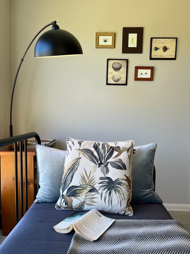 Read a book or have a snooze on the day bed