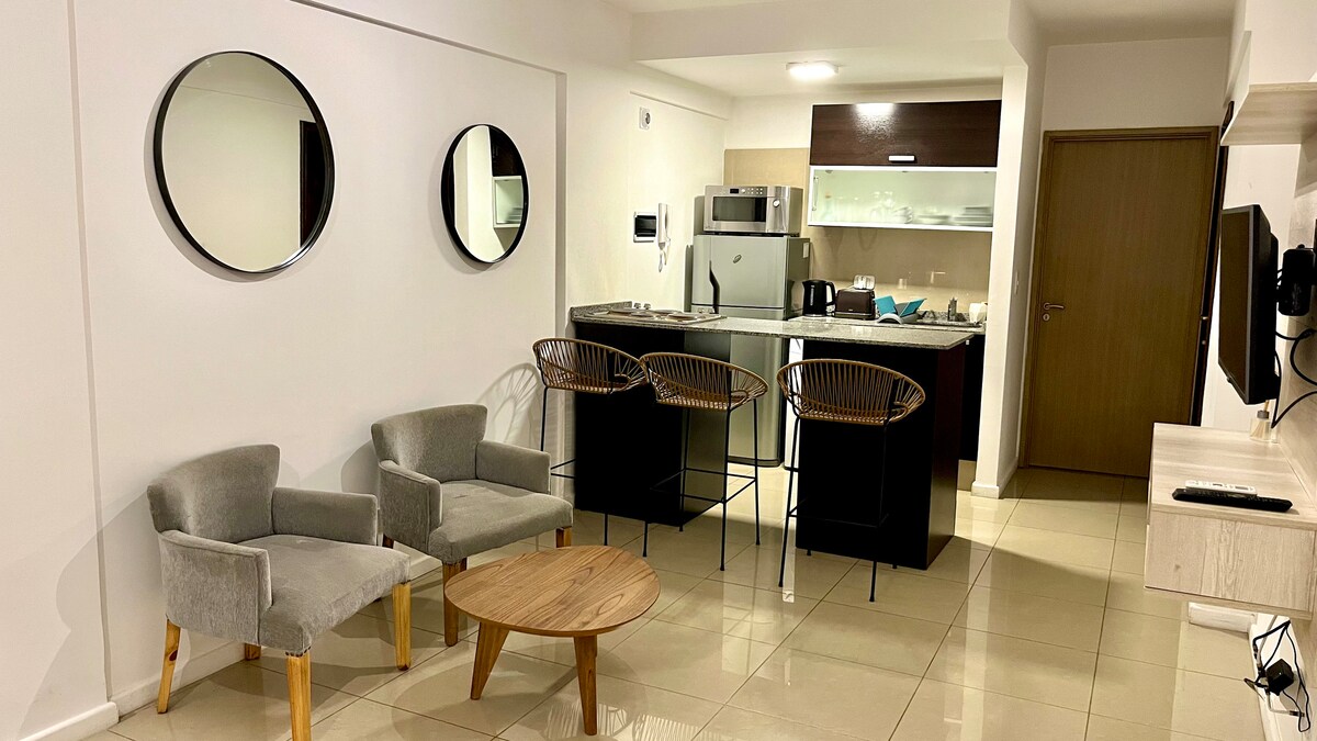 Departamento monoambiente con balcón en Palermo