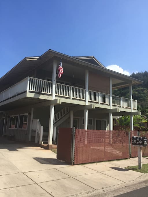 Street view of the house