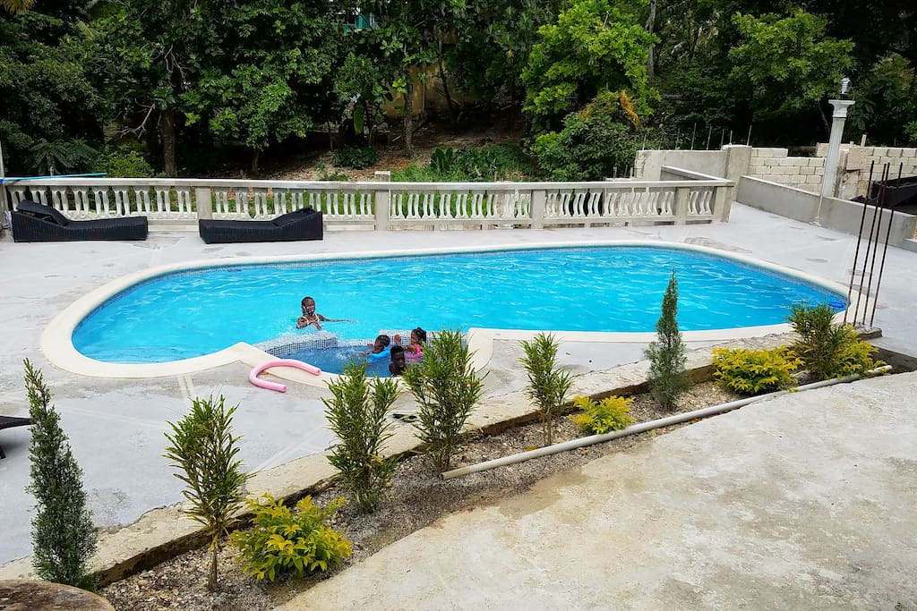 After a long and hot day, come dive right in!