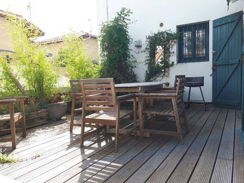 Charmant T2 Bis Capbreton avec terrasse