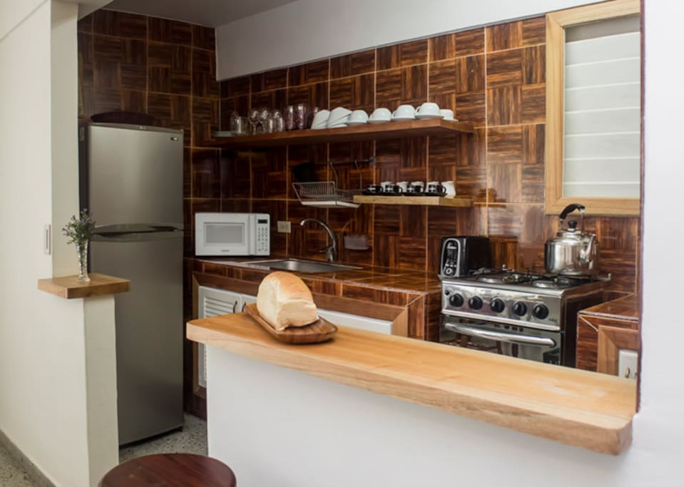 The kitchen