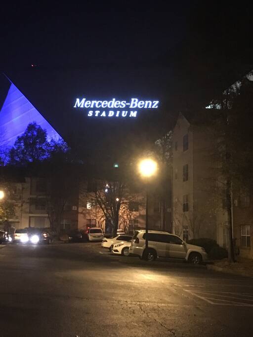 View from my parking lot