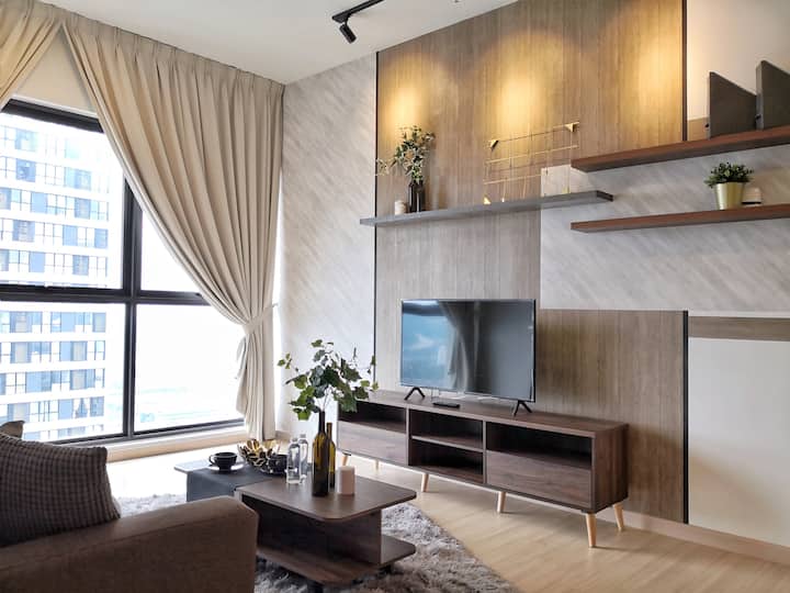 2bedr D'sara 4k Hd Tv Netflix  6min To Sb Hospital - Sungai Buloh