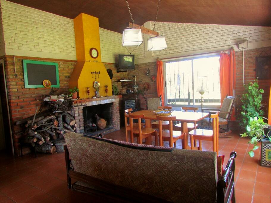 Living - comedor con vistas a la Laguna