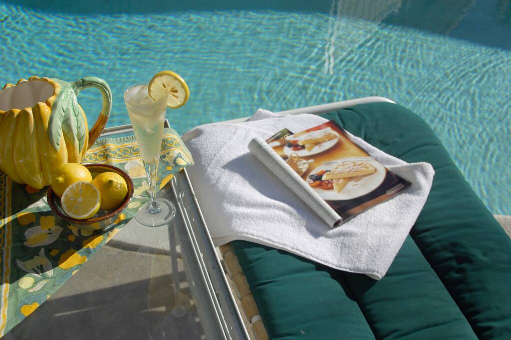 Take advantage of the seasonal pool in warm weather.