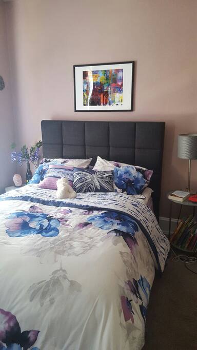 Full size bed nest bedding mattress with a down topper for added comfort.