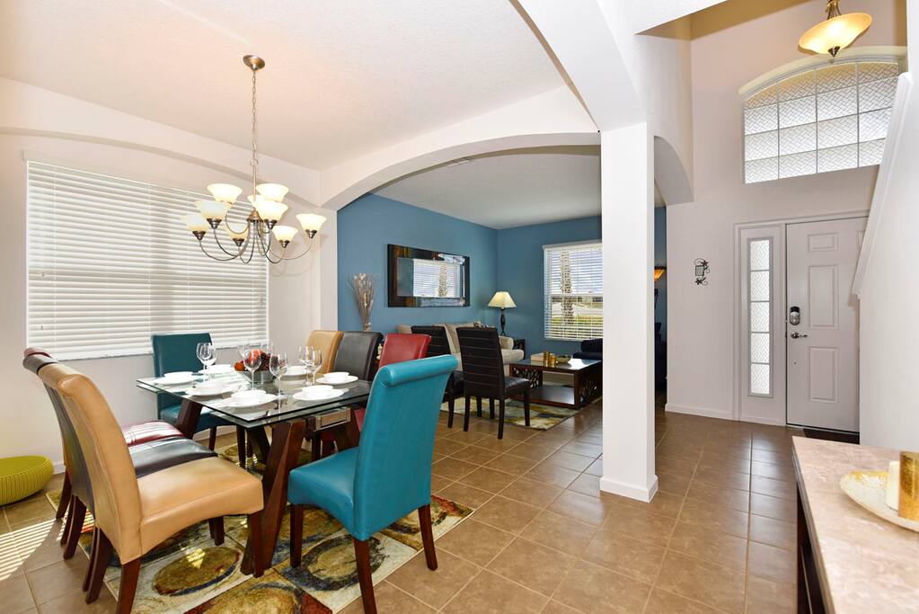 Master Dinner & Living Room