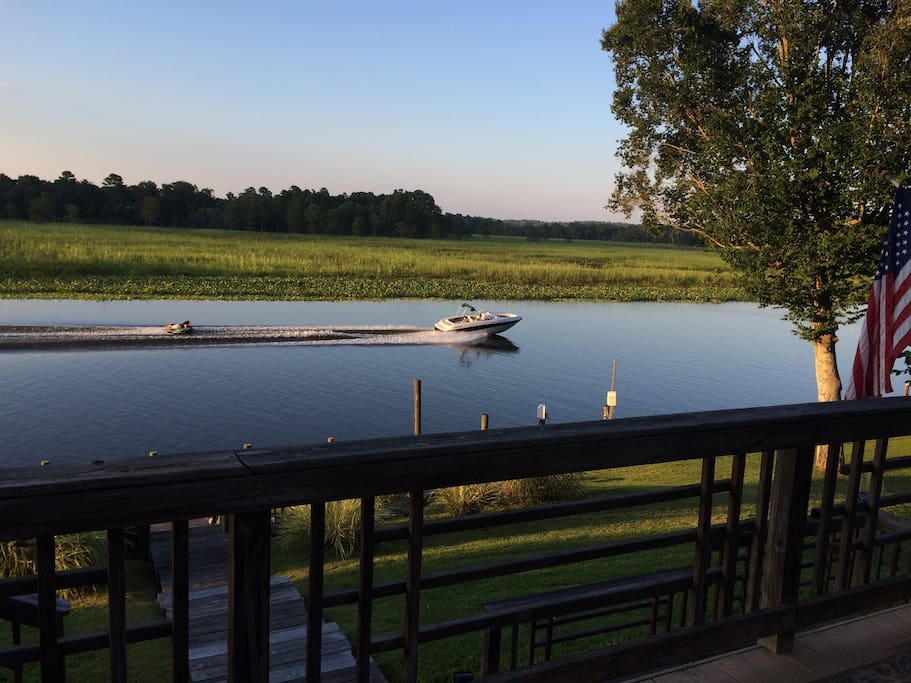 Creek view from deck