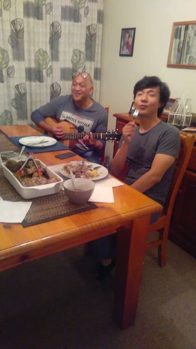 songs and hangi feast with guest great value for $30 must book ahead