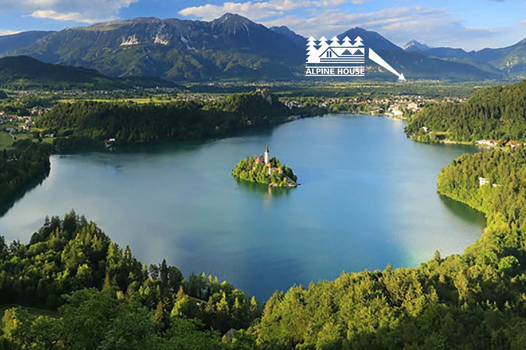 Our village is close to Bled.