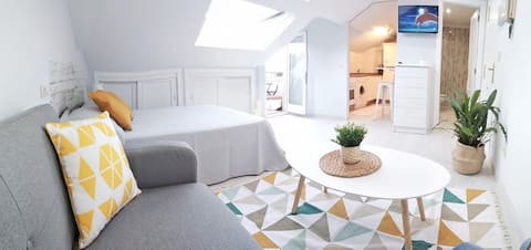 Coqueto Estudio con terraza en Sanxenxo.