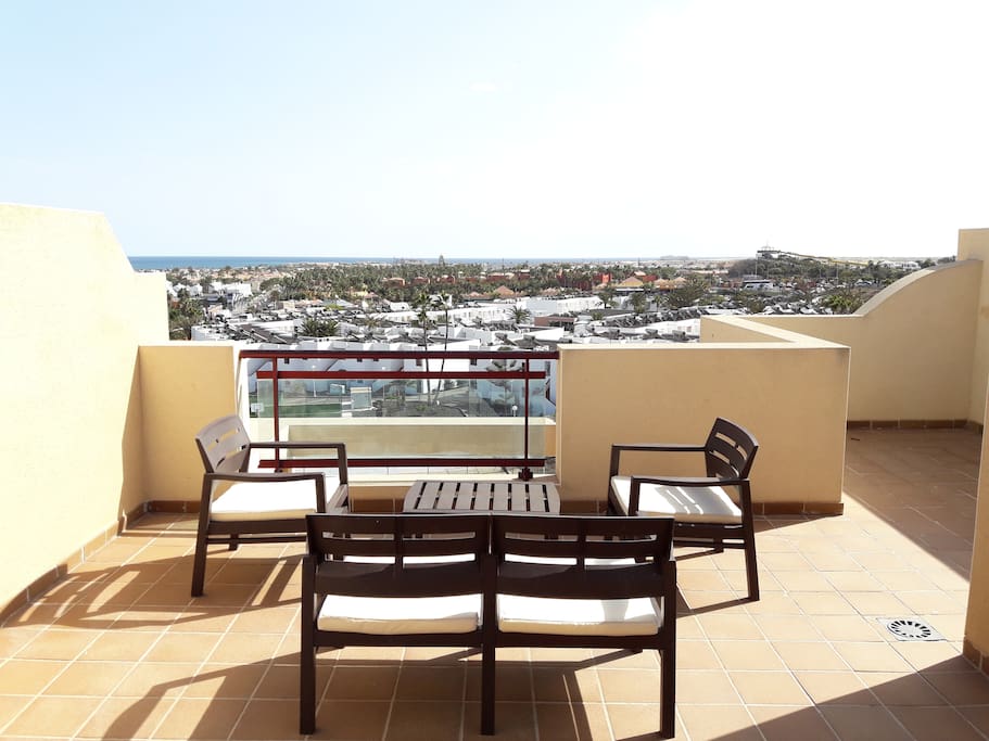 terraza superior privada