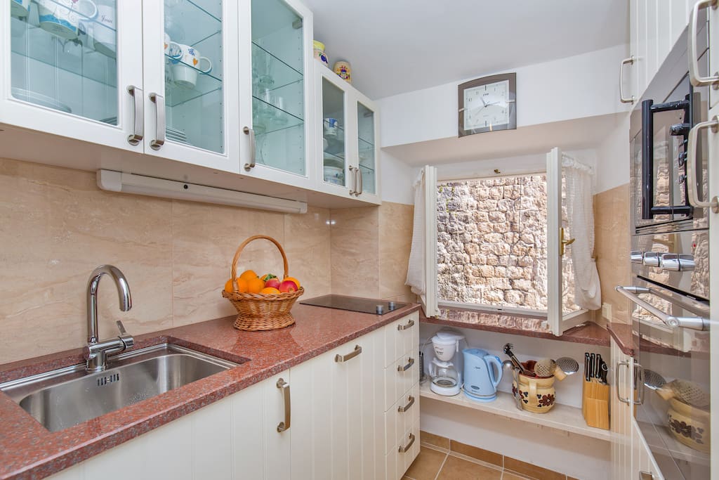 Kitchenette on the top floor
