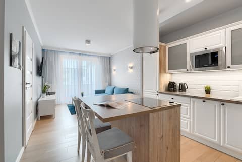 Top performing Airbnb: Luxury Duplex Apartment - Maisonette for 6 guests in Nowe Miasto