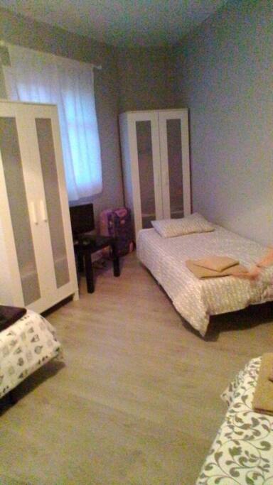 Room Kactus with third bed. Tercera cama.