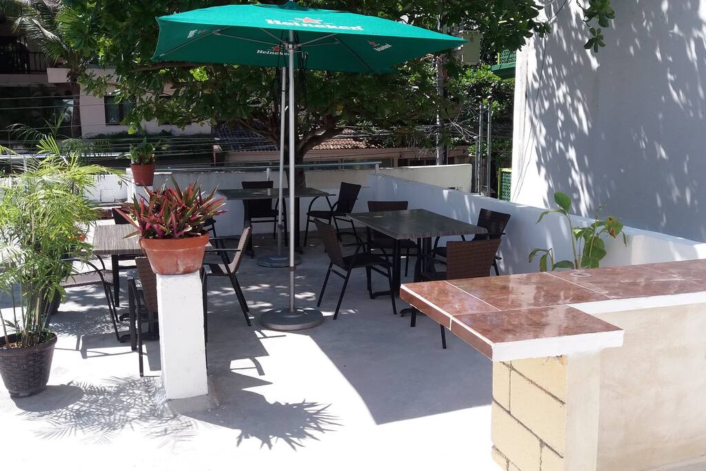 Outside area