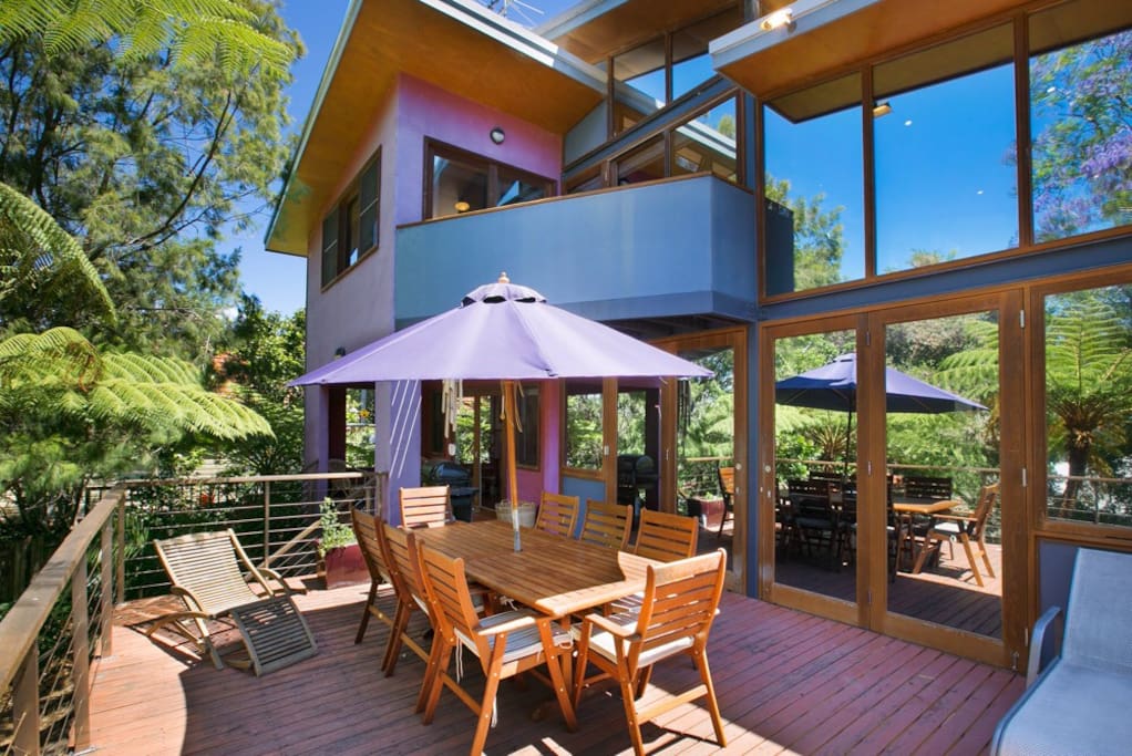 Sunny deck