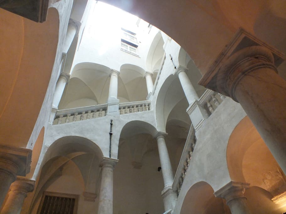 il vano scale del 1500