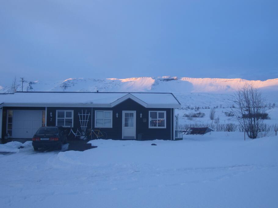 Outdoor view of the house