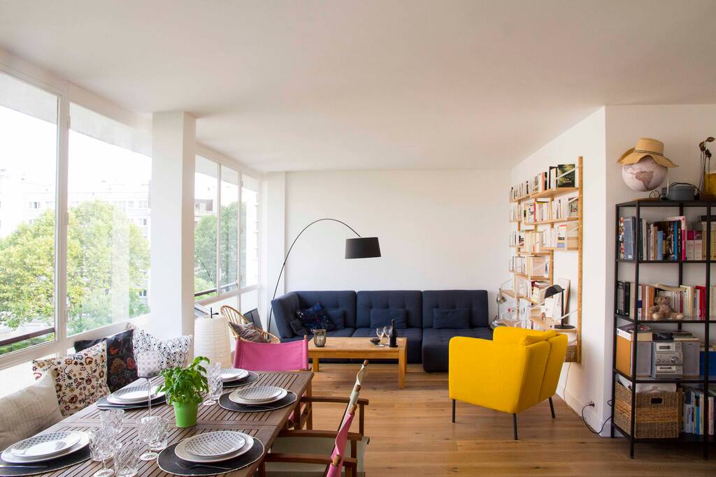 Grande pièce à vivre 40m²